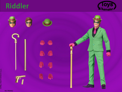 Presale ToysRemake TRD002 1/12 The Riddler Collectible Action Figure Model Toy