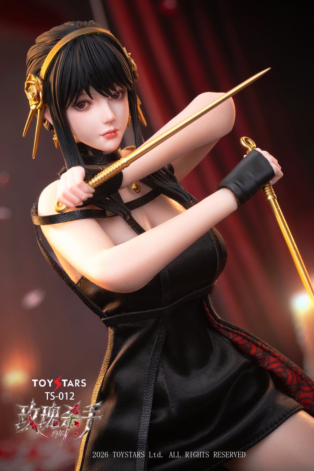 Presale TOYSTARS TS-012 1/6 Rose Killer Spy Yor Forger Family Action Figure
