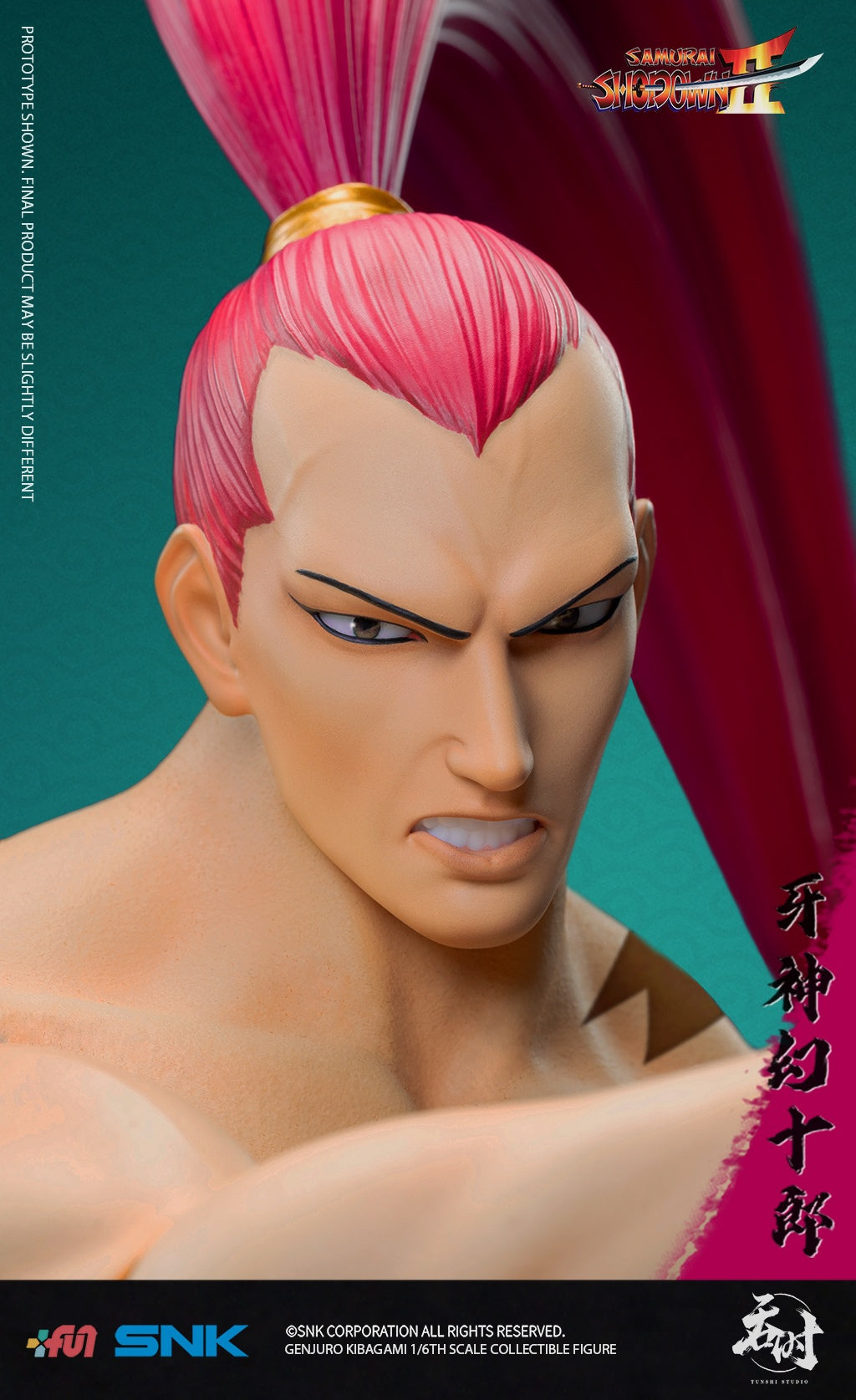 Presale TUNSHI STUDIO TS-017 1/6 Genjuro Kibagami Male Action Figure Model Toy