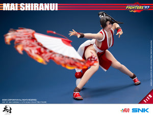 Presale TUNSHI STUDIO TS-022 1/12 The KOF'97 Mai Shiranui Female Action Figure