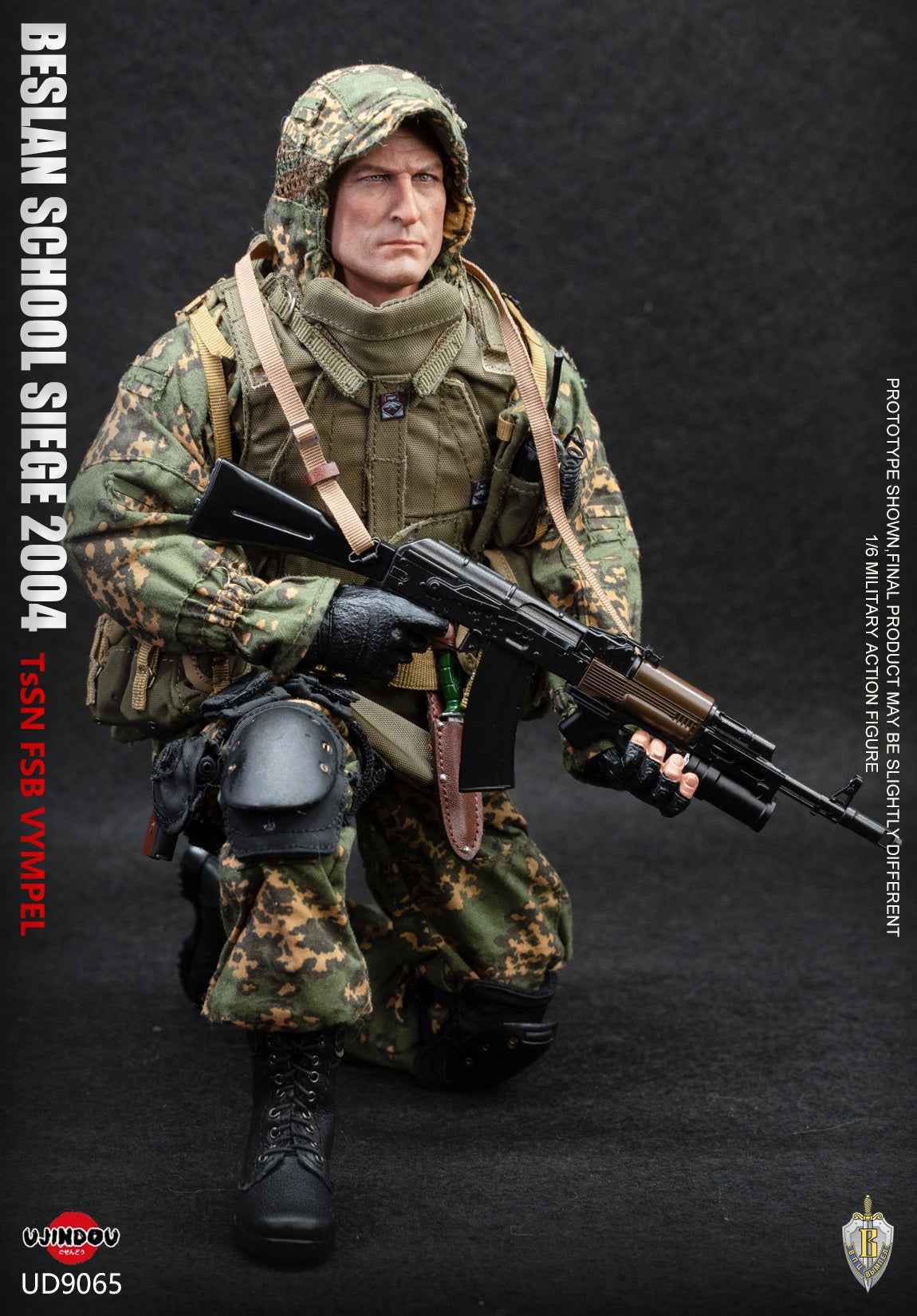 Preventa UJINDOU UD9065 1/6 FSB Vympel Beslan School Siege 2004 figura de acción