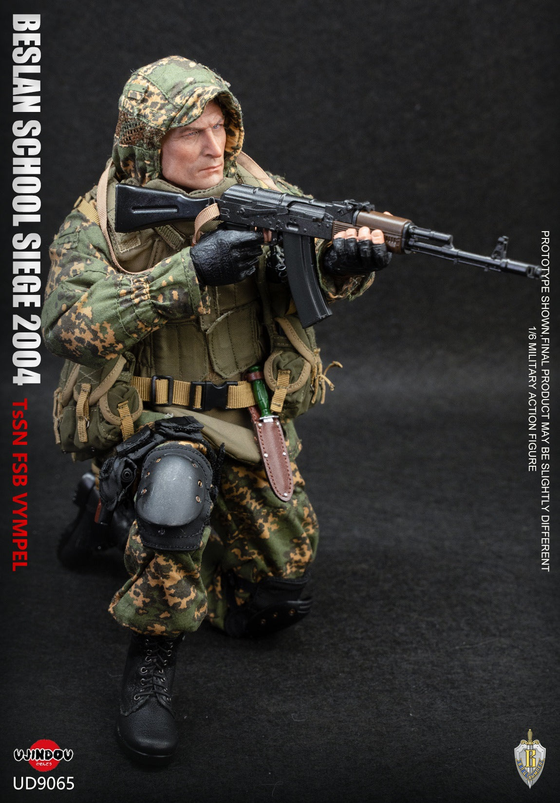 Preventa UJINDOU UD9065 1/6 FSB Vympel Beslan School Siege 2004 figura de acción