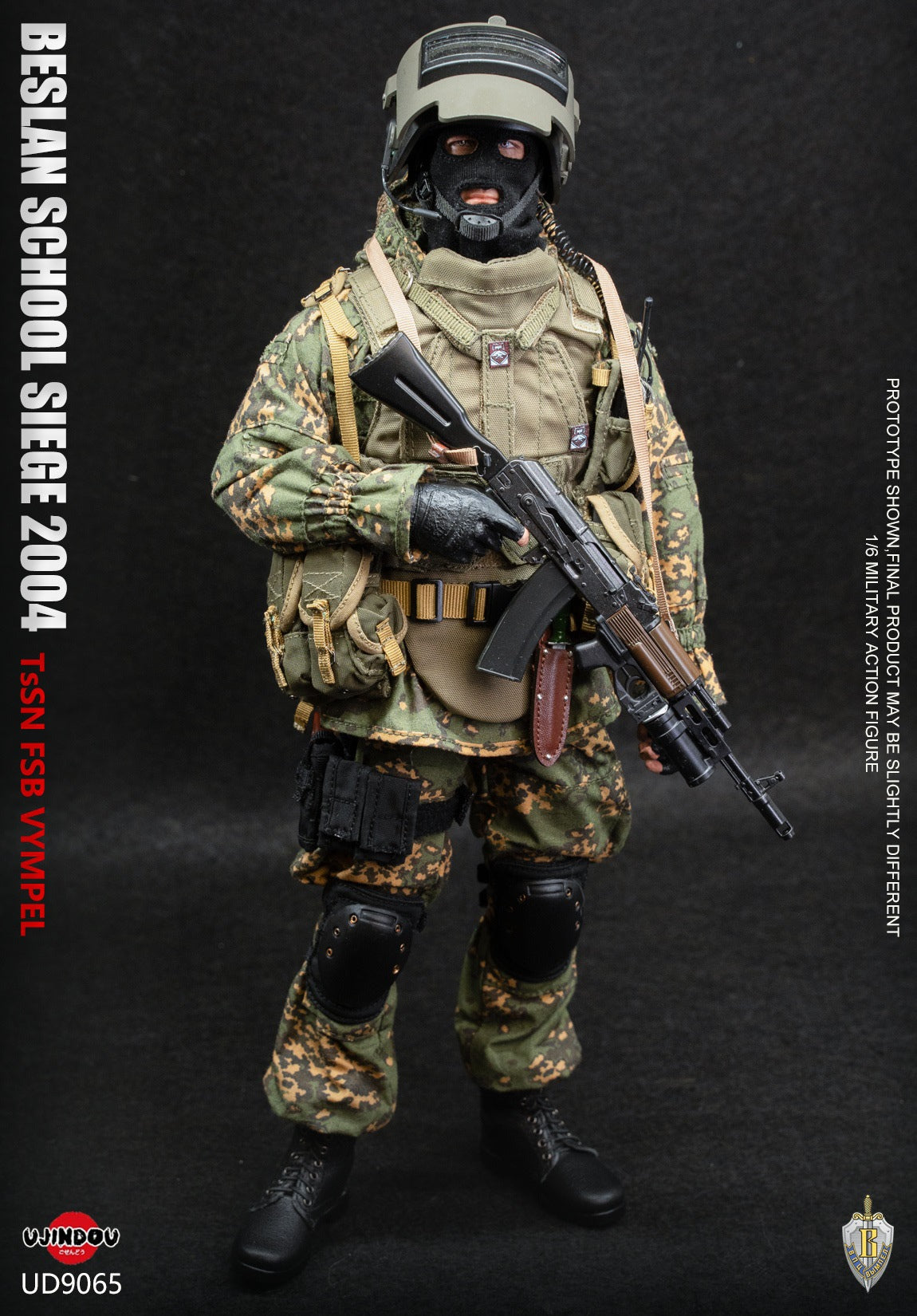 Preventa UJINDOU UD9065 1/6 FSB Vympel Beslan School Siege 2004 figura de acción