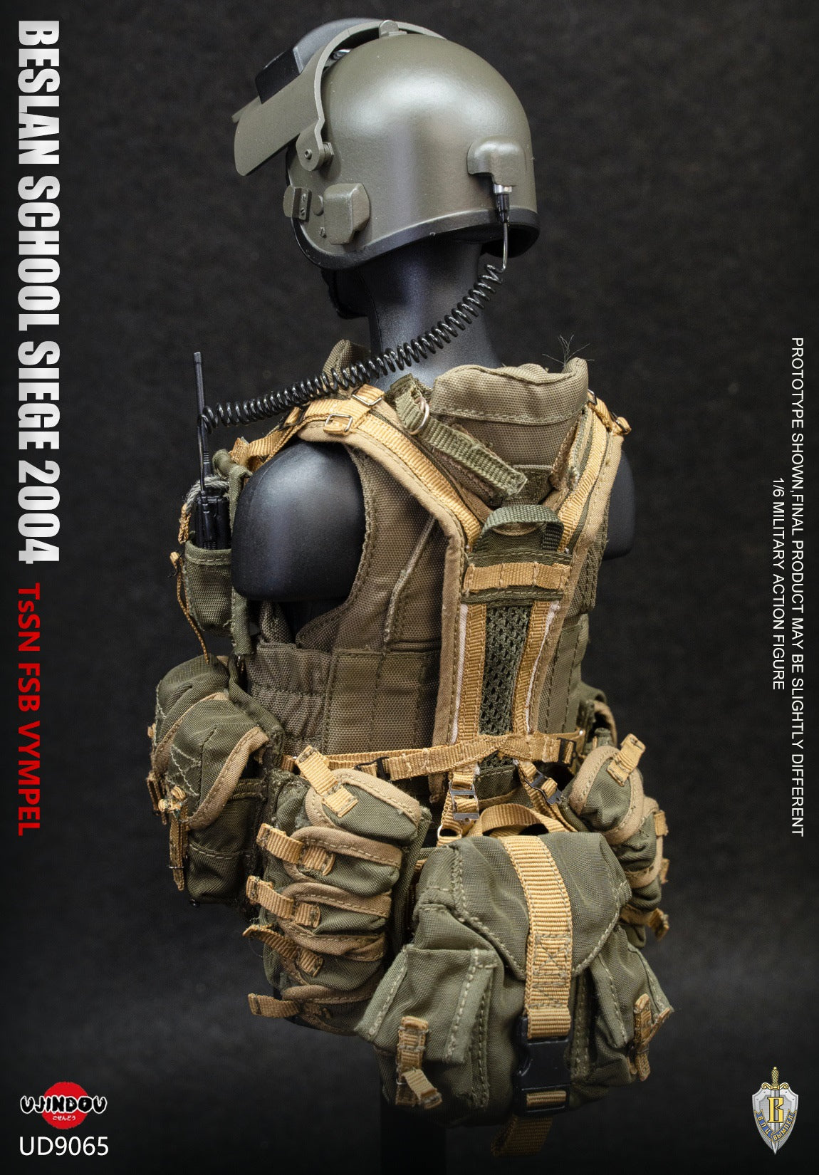 Preventa UJINDOU UD9065 1/6 FSB Vympel Beslan School Siege 2004 figura de acción