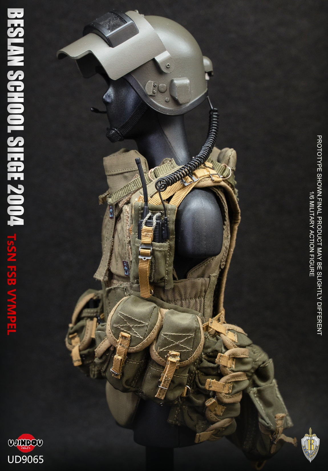 Preventa UJINDOU UD9065 1/6 FSB Vympel Beslan School Siege 2004 figura de acción