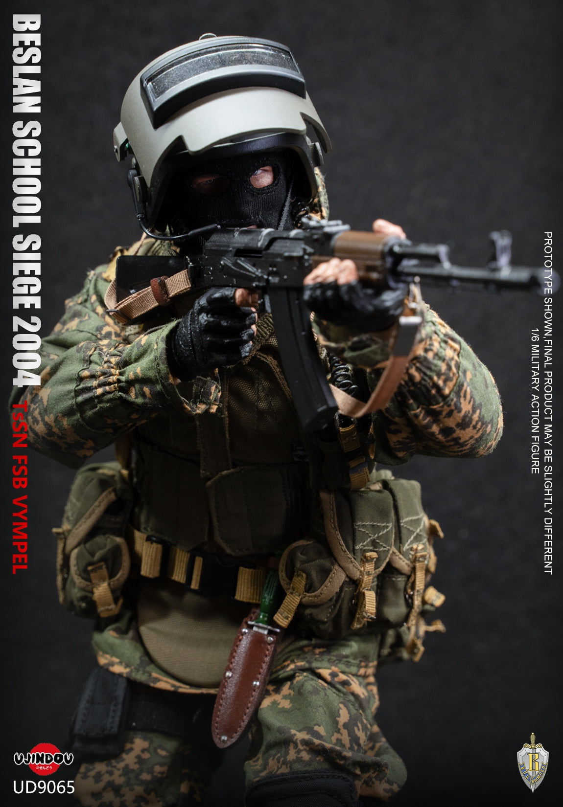 Preventa UJINDOU UD9065 1/6 FSB Vympel Beslan School Siege 2004 figura de acción
