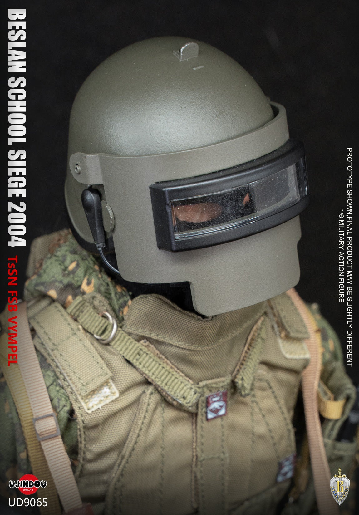 Preventa UJINDOU UD9065 1/6 FSB Vympel Beslan School Siege 2004 figura de acción