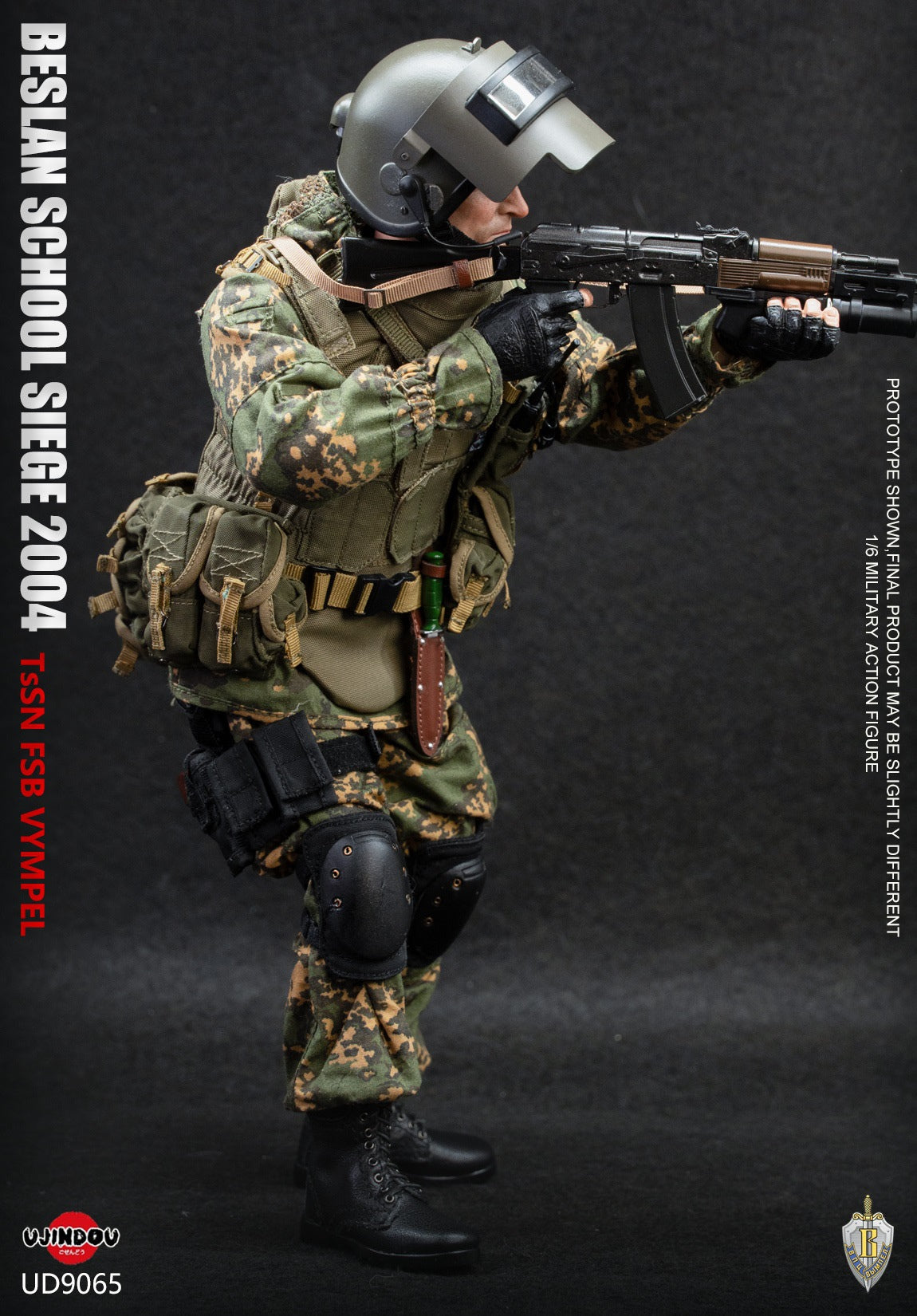 Preventa UJINDOU UD9065 1/6 FSB Vympel Beslan School Siege 2004 figura de acción