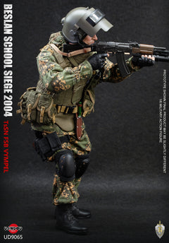 Preventa UJINDOU UD9065 1/6 FSB Vympel Beslan School Siege 2004 figura de acción