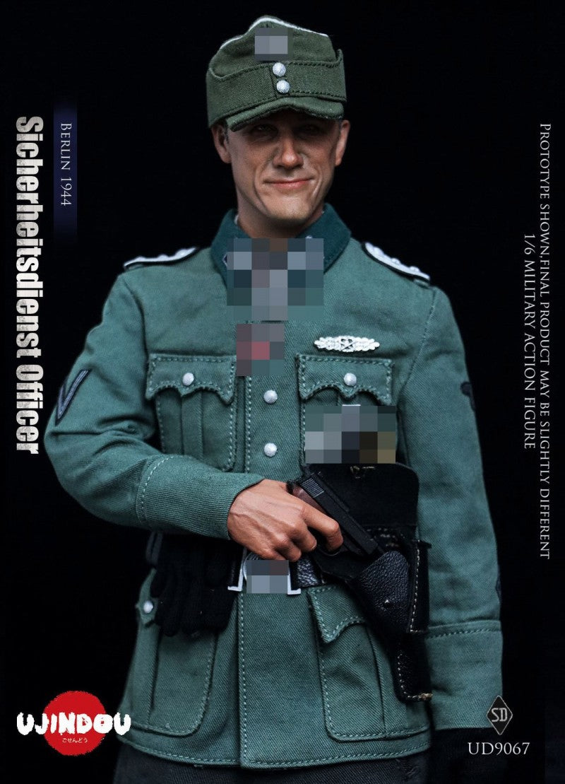 UJINDOU UD9067 1/6 Sicherheitsdienst Officer Berlin 1944 Action Figure