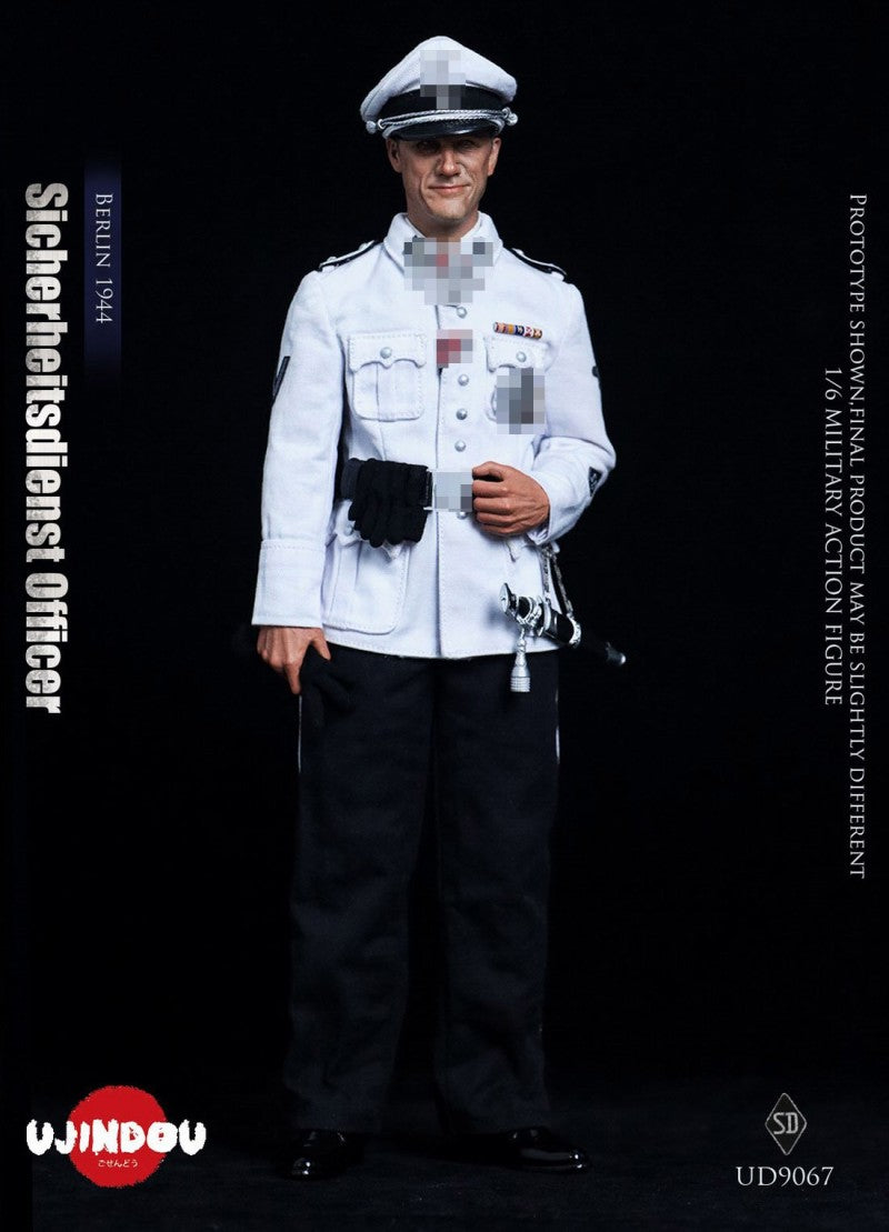 UJINDOU UD9067 1/6 Sicherheitsdienst Officer Berlin 1944 Action Figure
