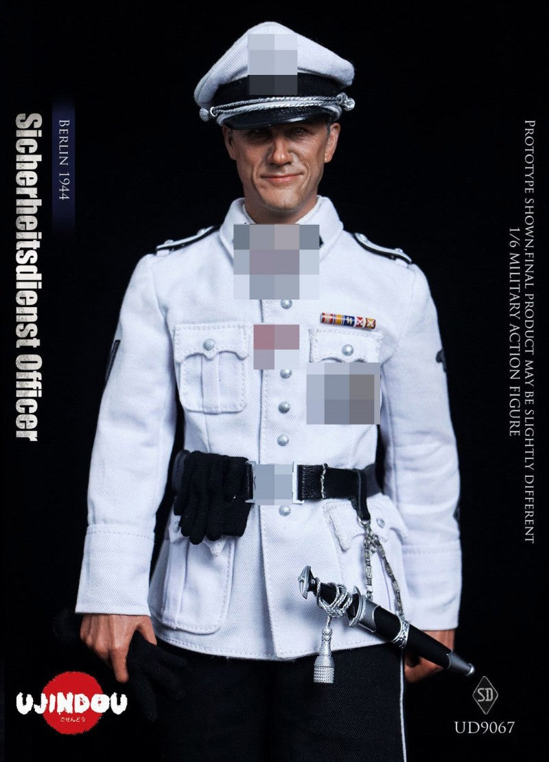 UJINDOU UD9067 1/6 Sicherheitsdienst Officer Berlin 1944 Action Figure