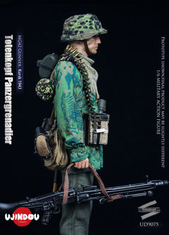 Presale UJINDOU UD9075 1/6 WWII Totenkopf Panzergrenadier MG42 Gunner Kursk 1943