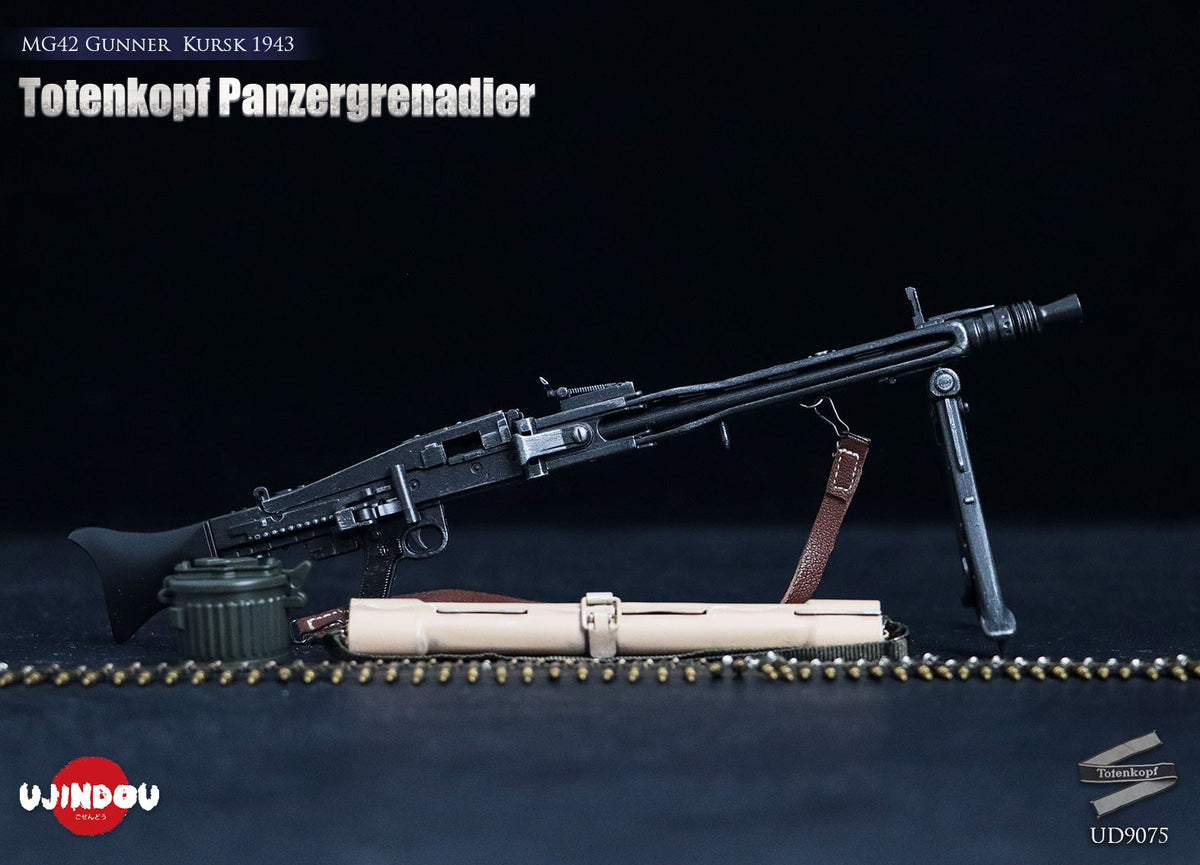 Presale UJINDOU UD9075 1/6 WWII Totenkopf Panzergrenadier MG42 Gunner Kursk 1943