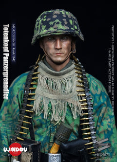 Presale UJINDOU UD9075 1/6 WWII Totenkopf Panzergrenadier MG42 Gunner Kursk 1943