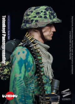 Presale UJINDOU UD9075 1/6 WWII Totenkopf Panzergrenadier MG42 Gunner Kursk 1943