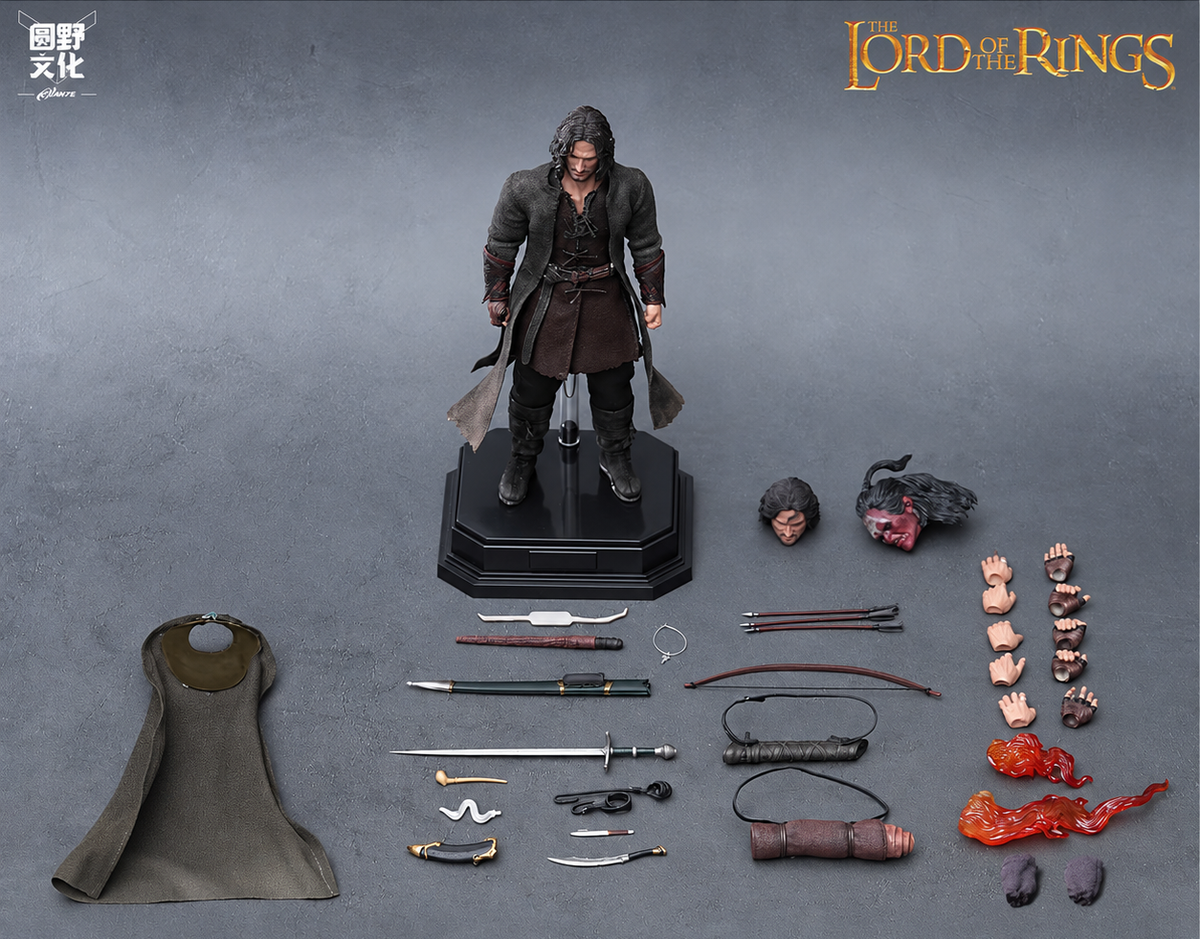 Presale YUANYE 1/12 The Lord of the Rings Aragorn II Action Figure Standard Ver.