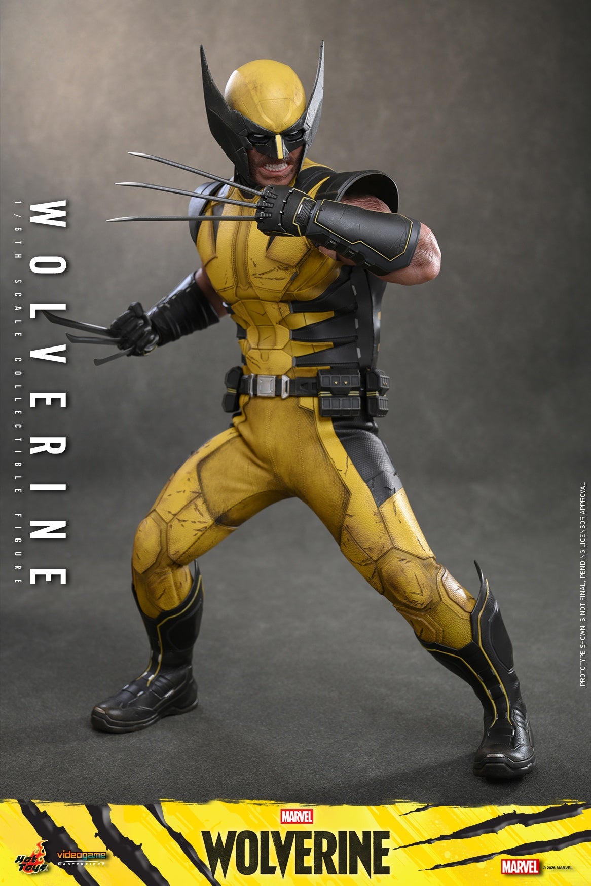 Presale Hot Toys VGM91 1/6 Marvel’s Wolverine Logan Collectible Action Figure