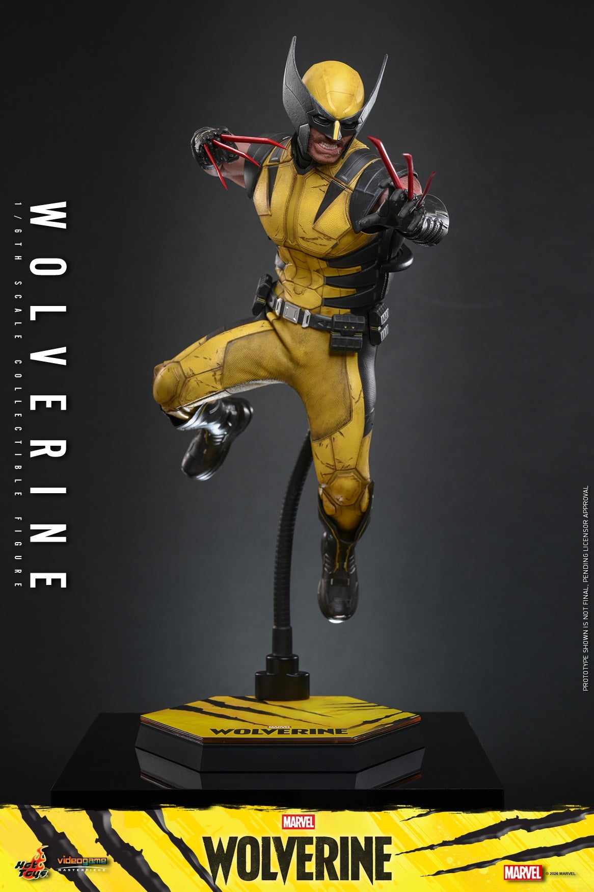 Presale Hot Toys VGM91 1/6 Marvel’s Wolverine Logan Collectible Action Figure