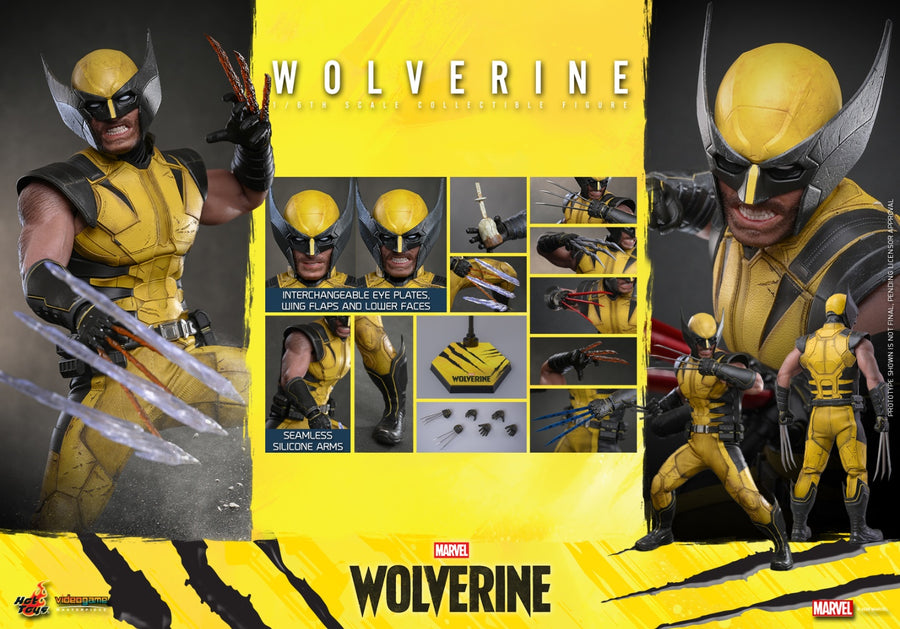 Presale Hot Toys VGM91 1/6 Marvel’s Wolverine Logan Collectible Action Figure