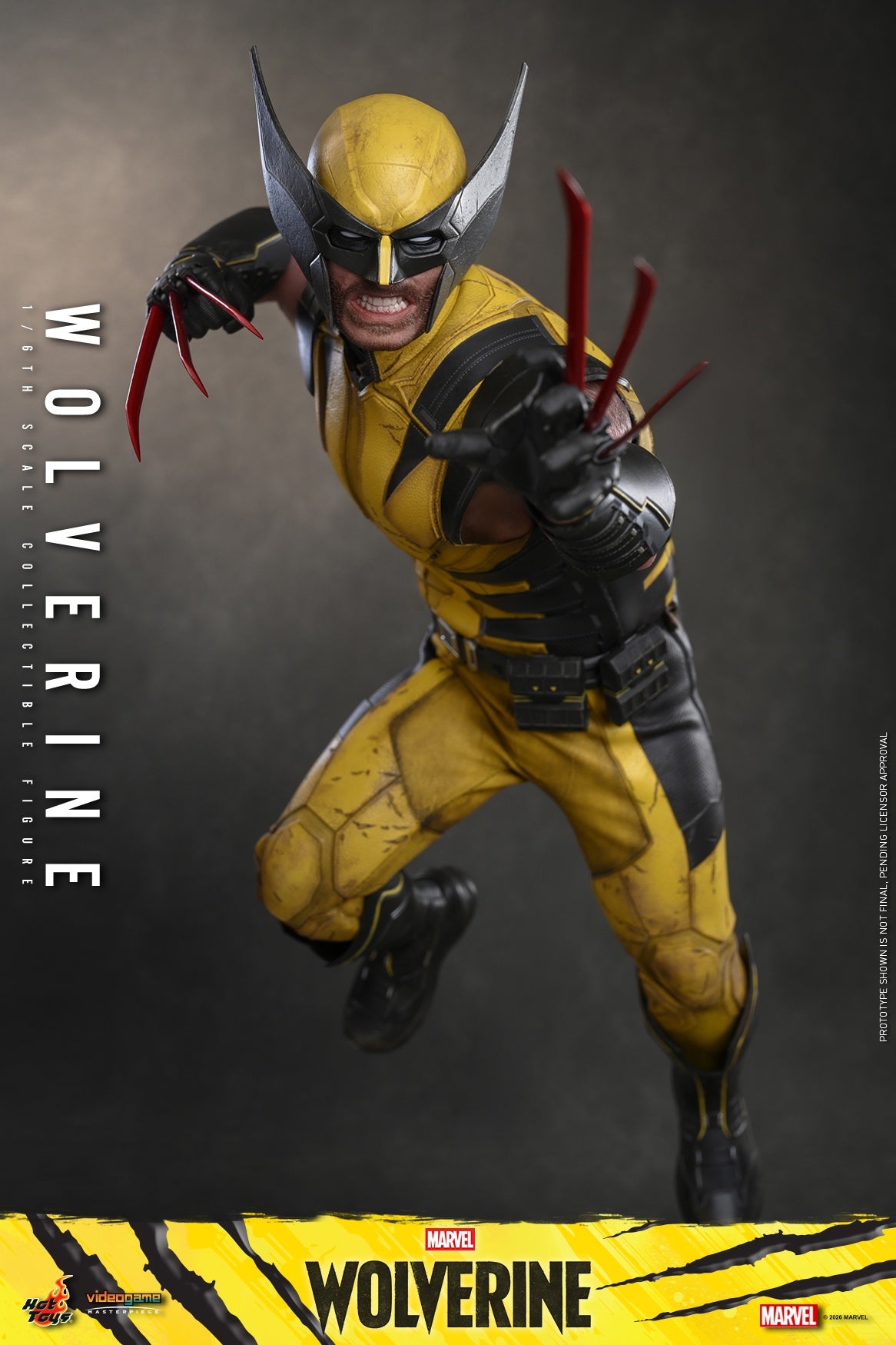 Presale Hot Toys VGM91 1/6 Marvel’s Wolverine Logan Collectible Action Figure