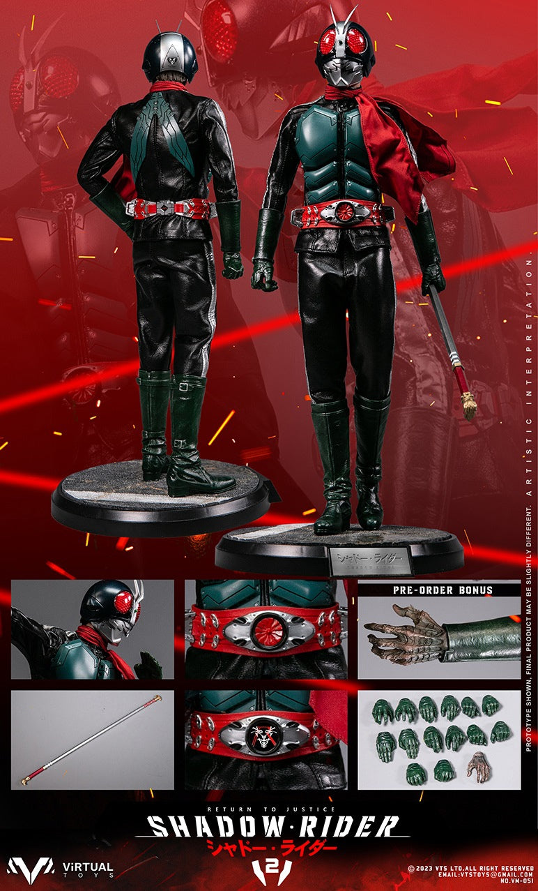 VTS TOYS VM-051 1/6 ザ・シャドウライダー V2 2.0 コレクティブル・アクションフィギュア