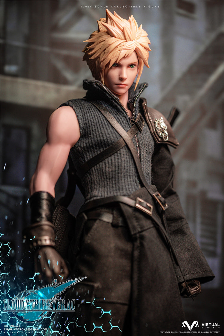 VTSTOYS VM-042B 1/6 Fantasy Former 1st Class Soldier Cloud Strife figura de acción