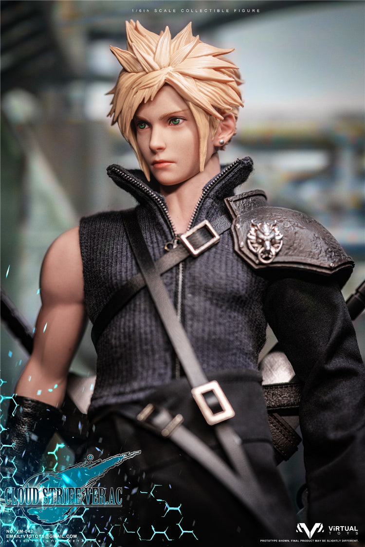 VTSTOYS VM-042B 1/6 Fantasy Former 1st Class Soldier Cloud Strife figura de acción