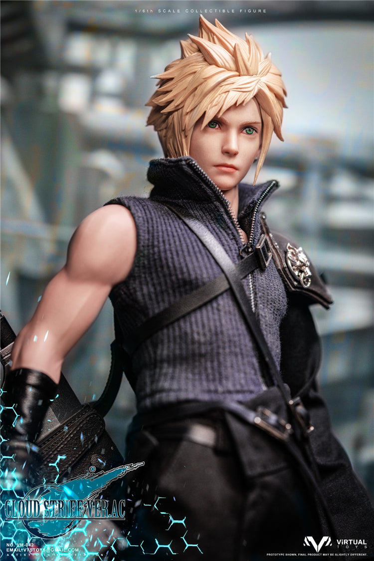 VTSTOYS VM-042B 1/6 Fantasy Former 1st Class Soldier Cloud Strife figura de acción