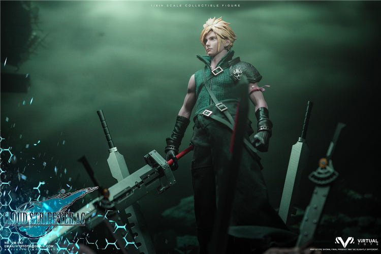 VTSTOYS VM-042B 1/6 Fantasy Former 1st Class Soldier Cloud Strife figura de acción