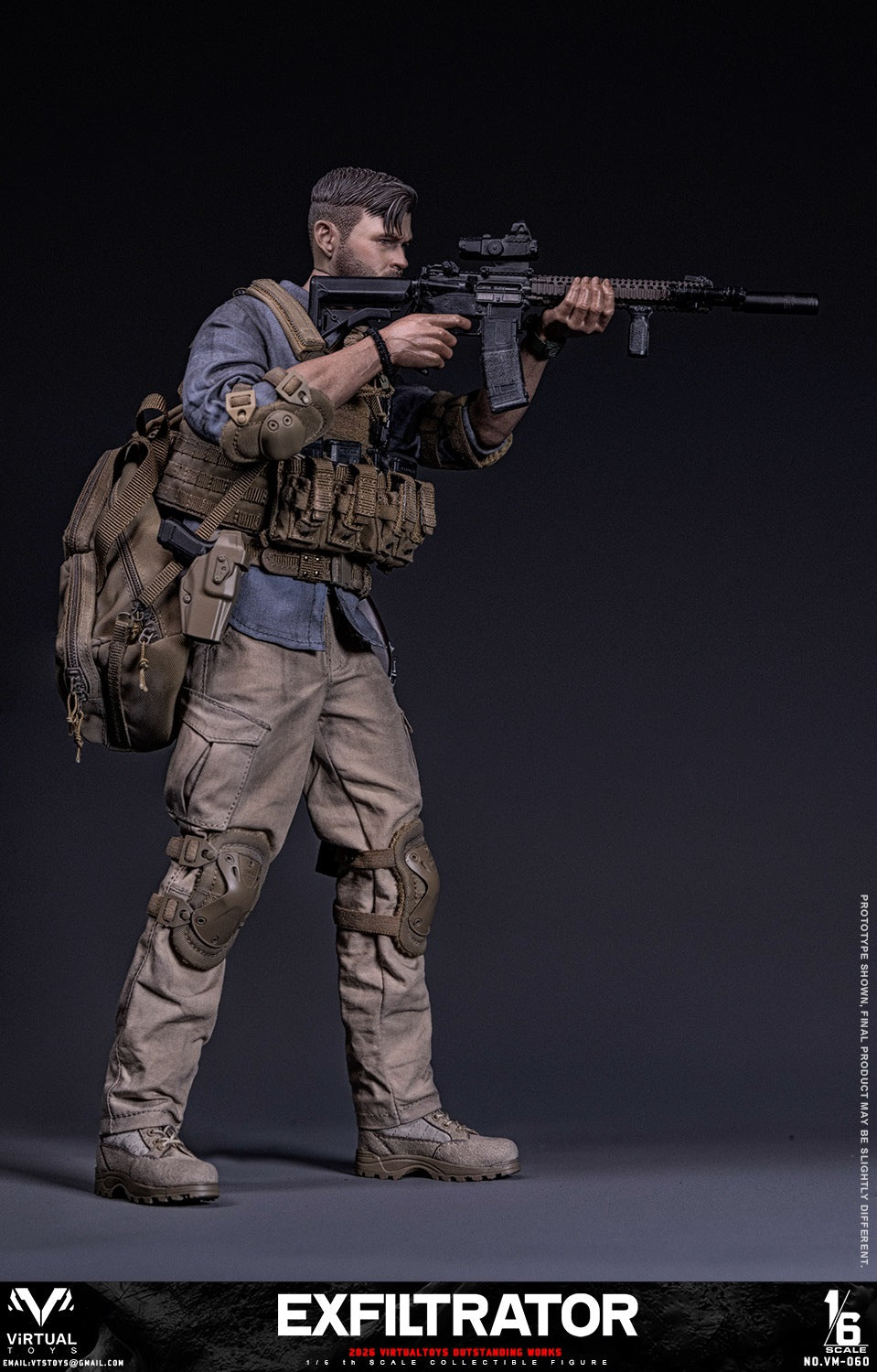 Presale VTS TOYS VM060 1/6 Exfiltrator Collectible Male Action Figure Model Toy