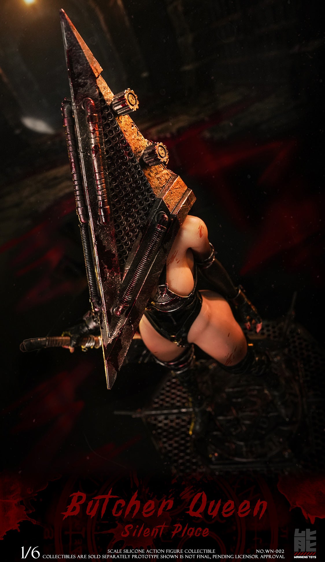 Presale Wanneng Toys WN-002B 1/6 Quiet Place Butcher Queen Action Figure Deluxe Ver.