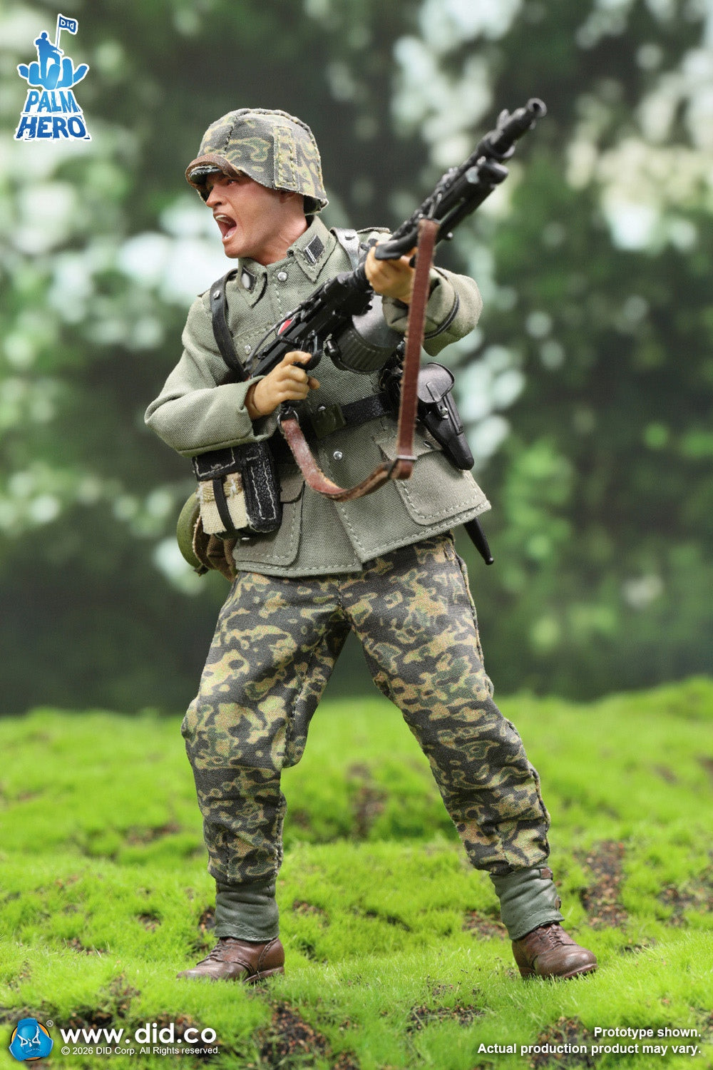 Preventa DID XD80042 1/12 WWII German MG34 Gunner Alois modelo de figura de acción