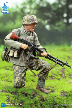 Preventa DID XD80042 1/12 WWII German MG34 Gunner Alois modelo de figura de acción
