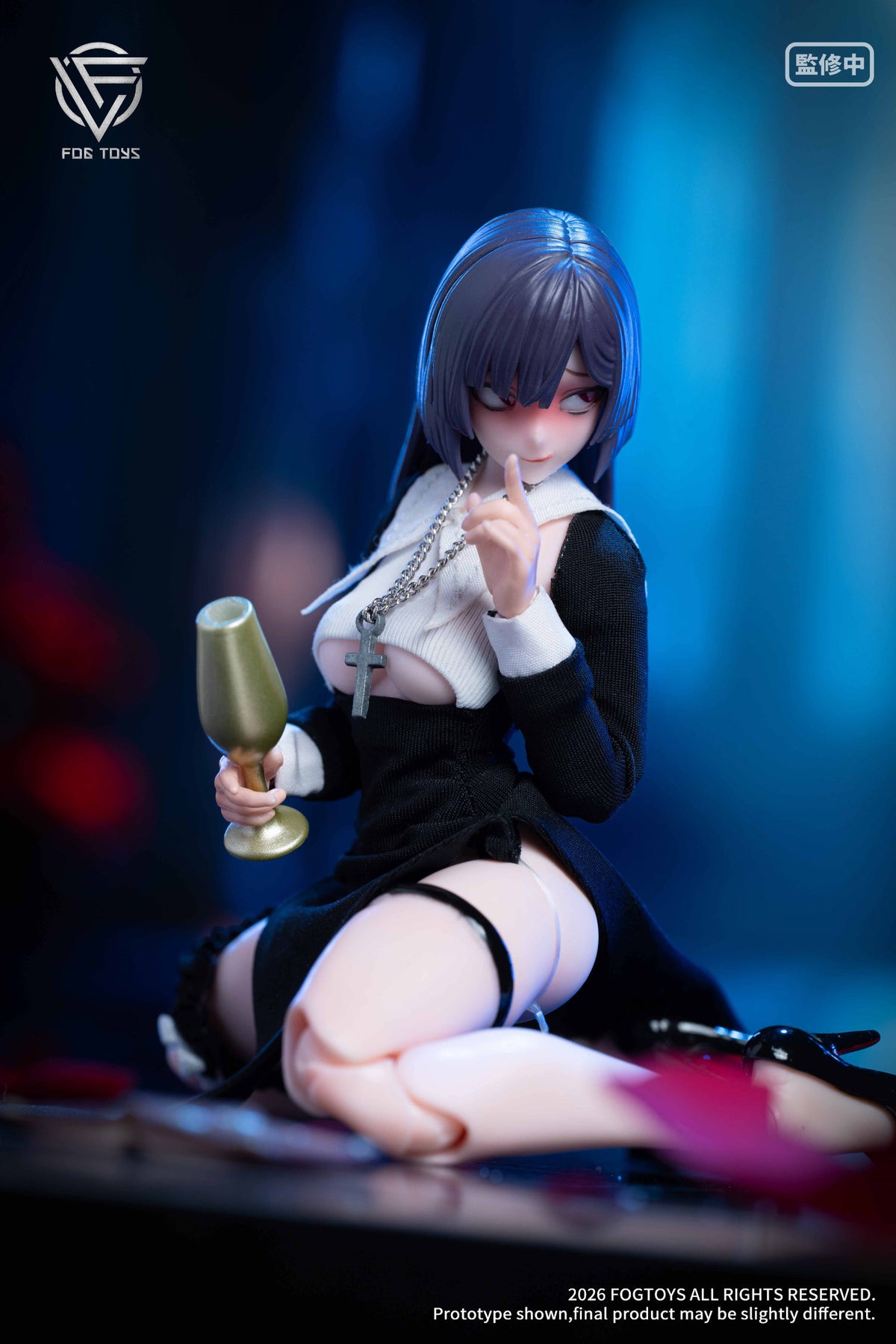 Figurine articulée de collection à l'échelle 1/12 Fogtoys YU-01B Nun Layla