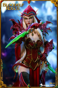 SHARK TOYS SK-010 1/6 Blood Elf Rogue Valeera Female Action Figure Model