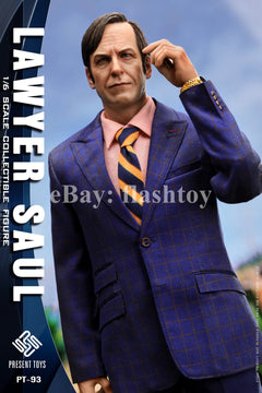 Preventa PRESENT TOYS PT-sp93 1/6 Saul Lawyer Goodman modelo de figura de acción masculina