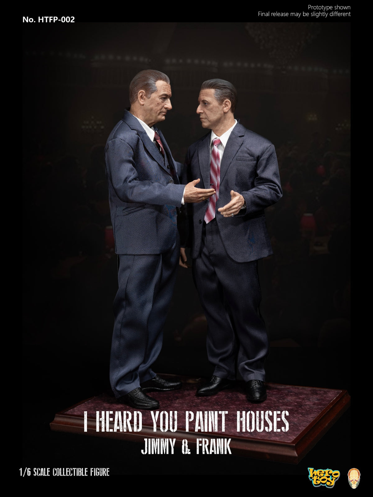 Herotoy & Facepoolfigure HTFP-002 1/6 The Irishman Frank & Jimmy Action Figures