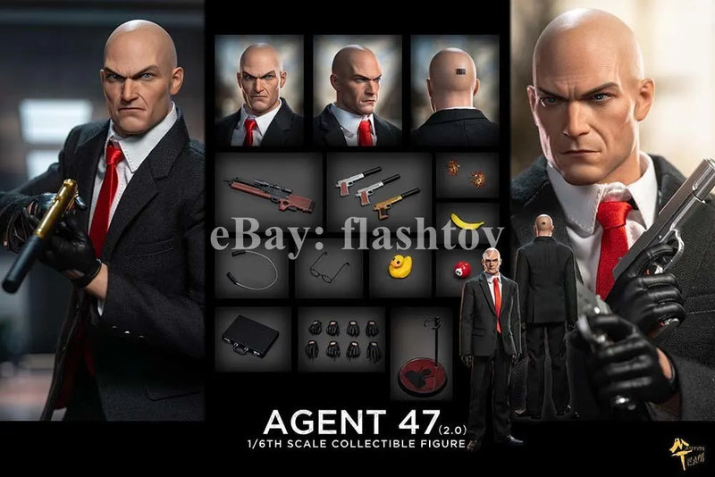 Presale Master Team MTTOYS020 1/6 The Agent Killer 47 2.0 Action Figure Model