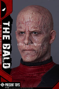 PRESENT TOYS PT-sp88 1/6 The Bald cabeza esculpida fit 12" HT Male modelo de figura Body