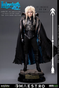 Preventa Infinite 1/6 Labyrinth Jareth the Goblin King The 13Th Hour Edition figura de acción