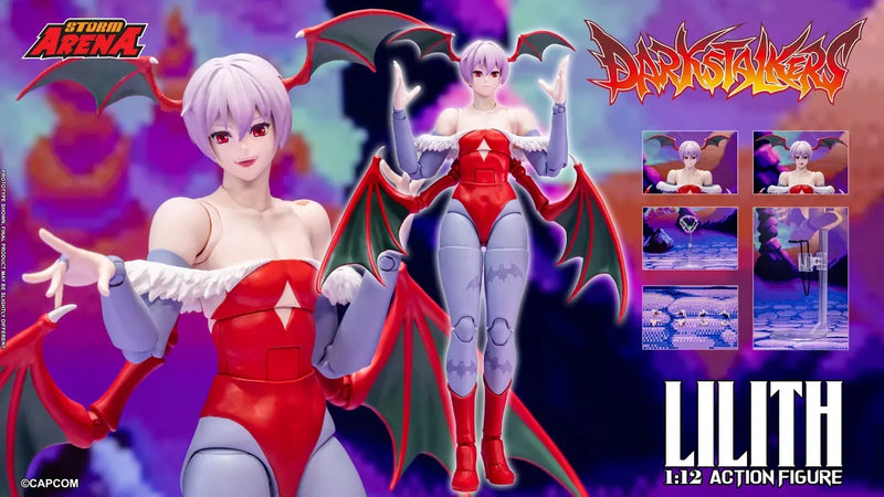Presale Storm Arena DSSA01 1/12 Darkstalkers Lilith Female Action Figure Model
