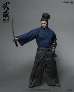 Presale ELEVEN EXK015 1/12 Miyamoto Musashi Collectible Action Figure Model Toy