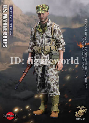 UJINDOU UD9040 1/6 Battle of OKINAWA U.S. Marine Corps Male Action Figure Model