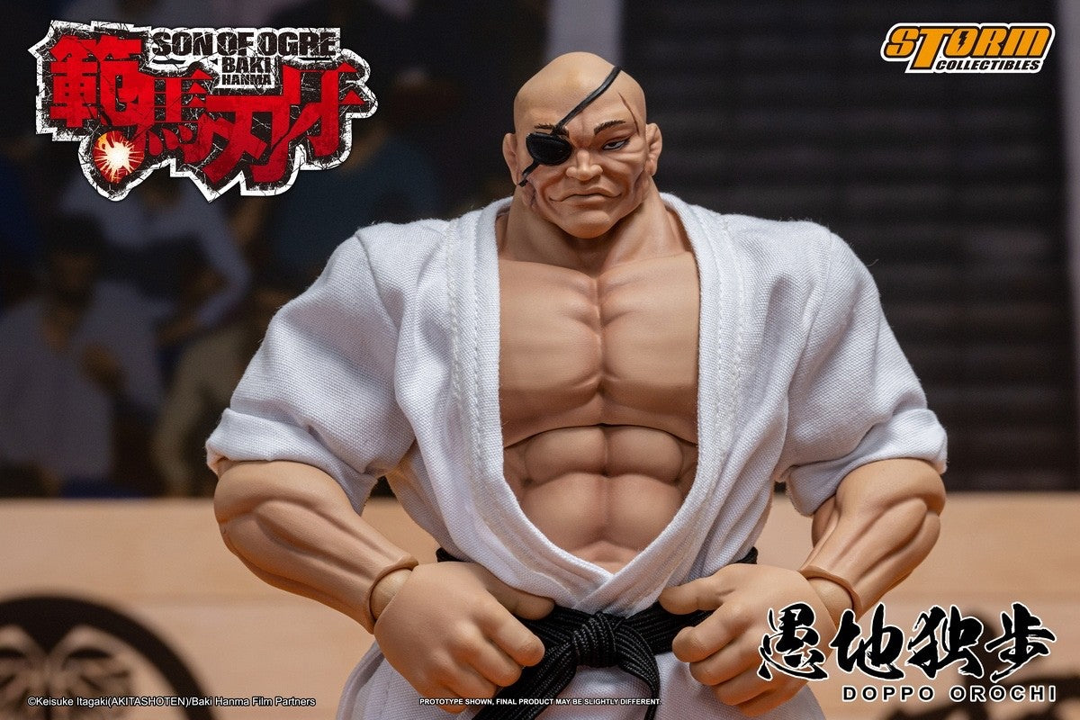 Storm Toys KIBK06 1/12 Son Of Ogre Baki Hanma Doppo Orochi Action Figure Model