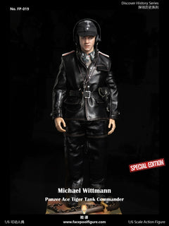 Facepoolfigure FP019B 1/6 Panzer Ace Tiger Tank Commander Wittmann figura de acción