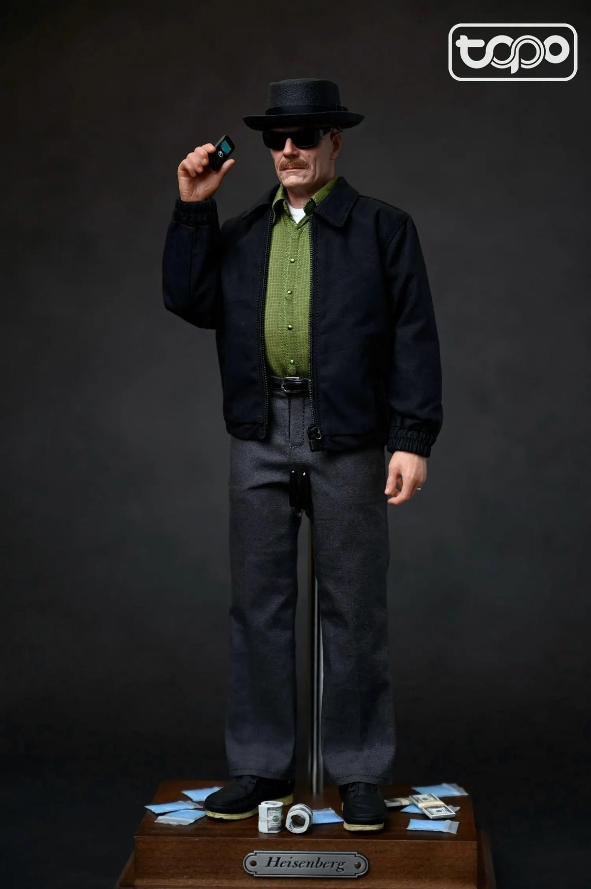 TOPO TP016 1/6 Breaking Toxic Mr. White The Bad figura de acción masculina de colección