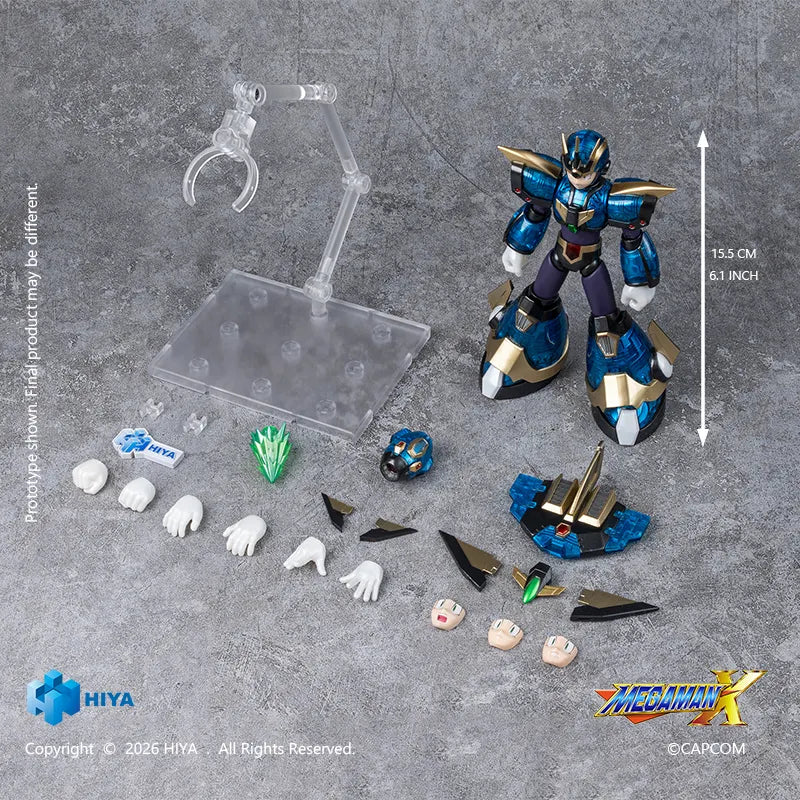 Presale HIYA EBM0383 Mega Man X series X Ultimate Armor Ver. 6.1" Action Figure
