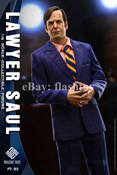 Preventa PRESENT TOYS PT-sp93 1/6 Saul Lawyer Goodman modelo de figura de acción masculina