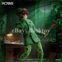 Preventa PCTOYS PC2601 1/12 Forever Riddler Carrey figura de acción masculina de colección
